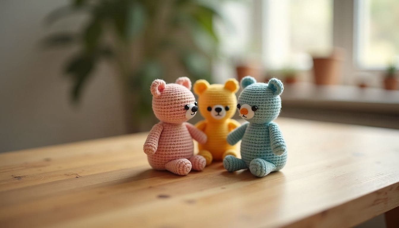 Crochet no-sew amigurumi