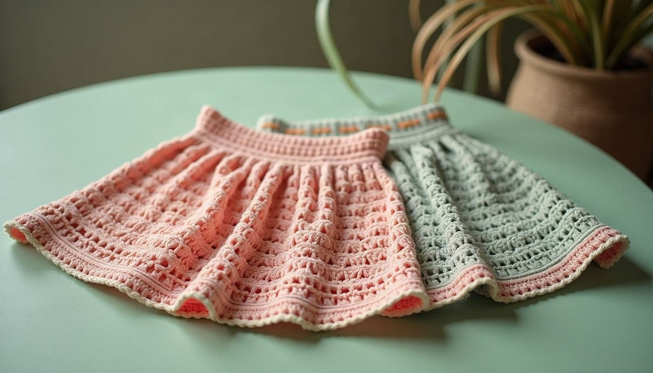 Crochet skirts