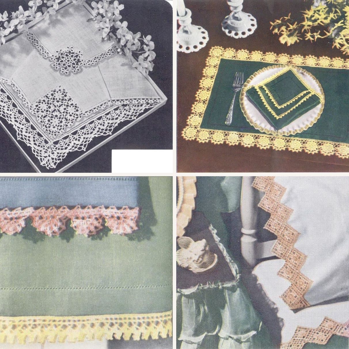 Original mid-century photographs from the edgings collection
