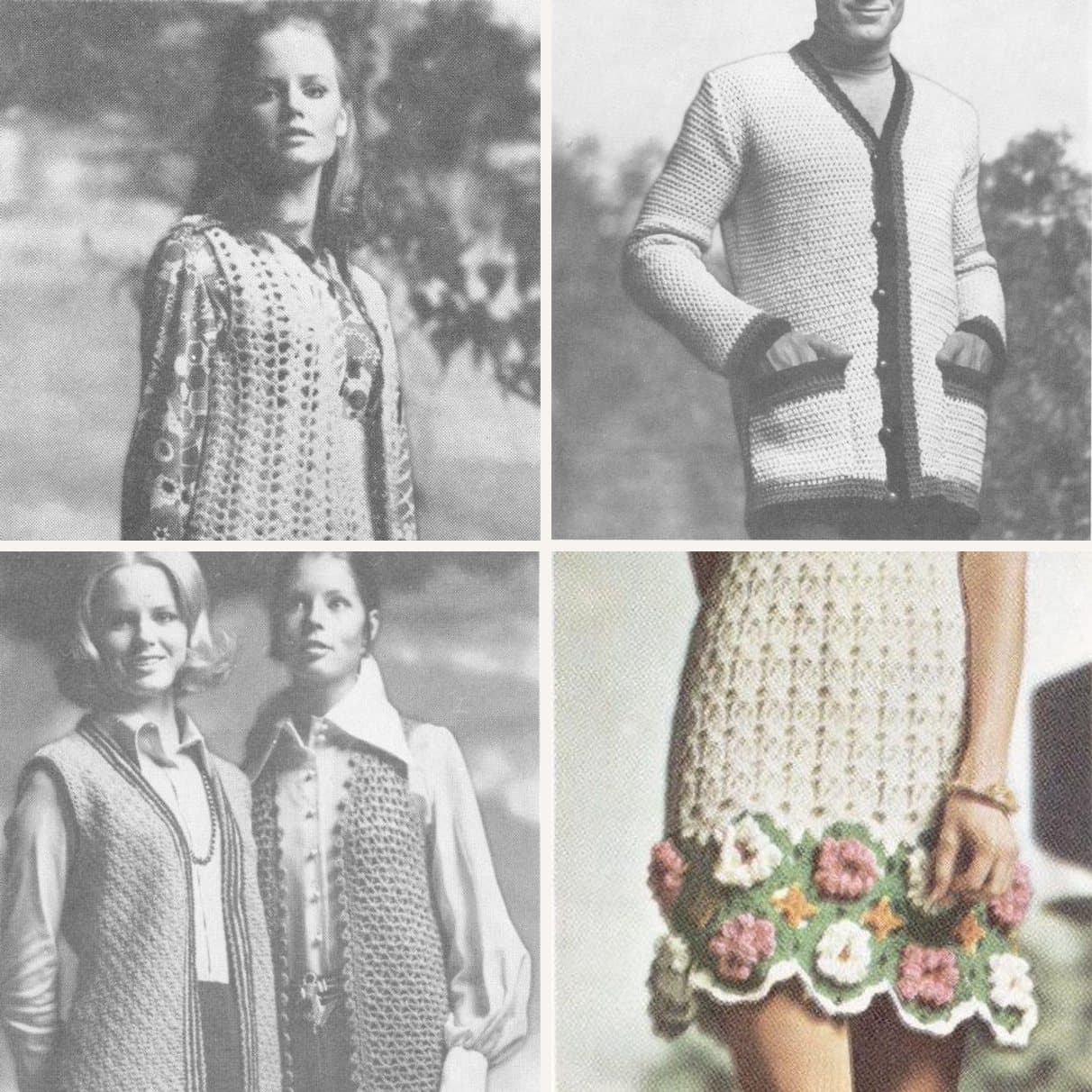 Original mid-century photographs from the fashion collection