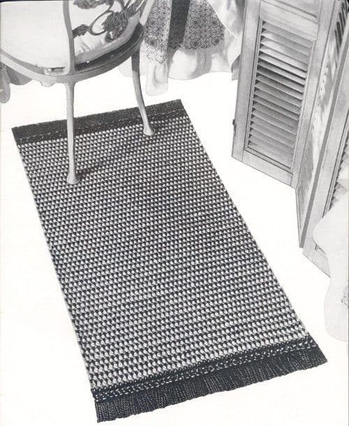Dot Dot Dash rug, from the original book