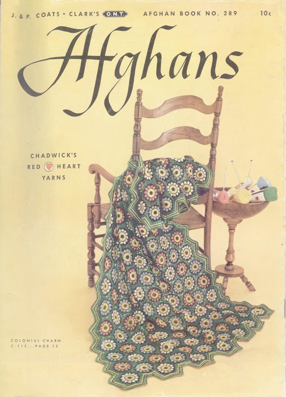Colonial Charm, shown on the back cover of the original book