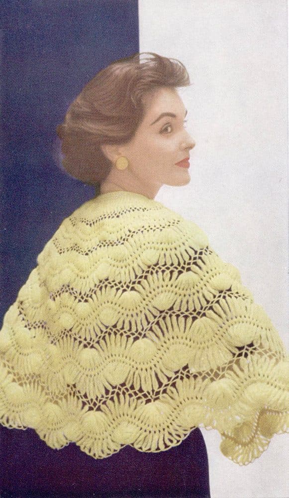 Waltz cape as photographed in the 1960 booklet
