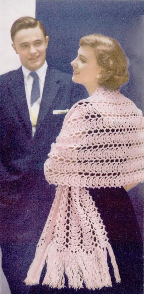 Lyric stole as photographed in the 1960 booklet