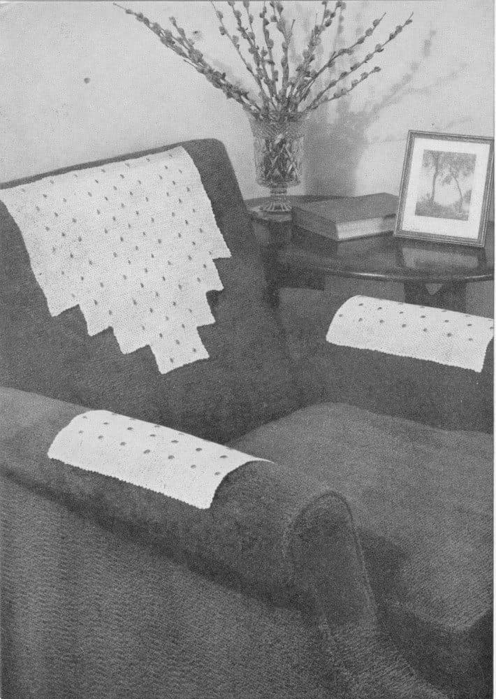 Jewel chair set in use, original photograph