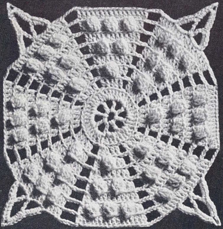 Octagon Popcorn block, from the original book